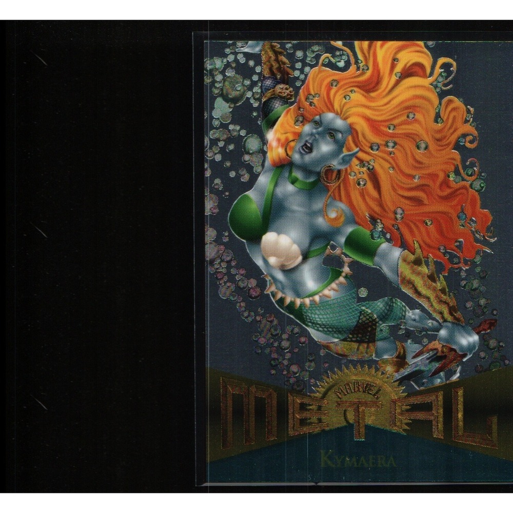 1995 Fleer Marvel Metal Kymaera #65 Namorita Sub-Mariner Base Card